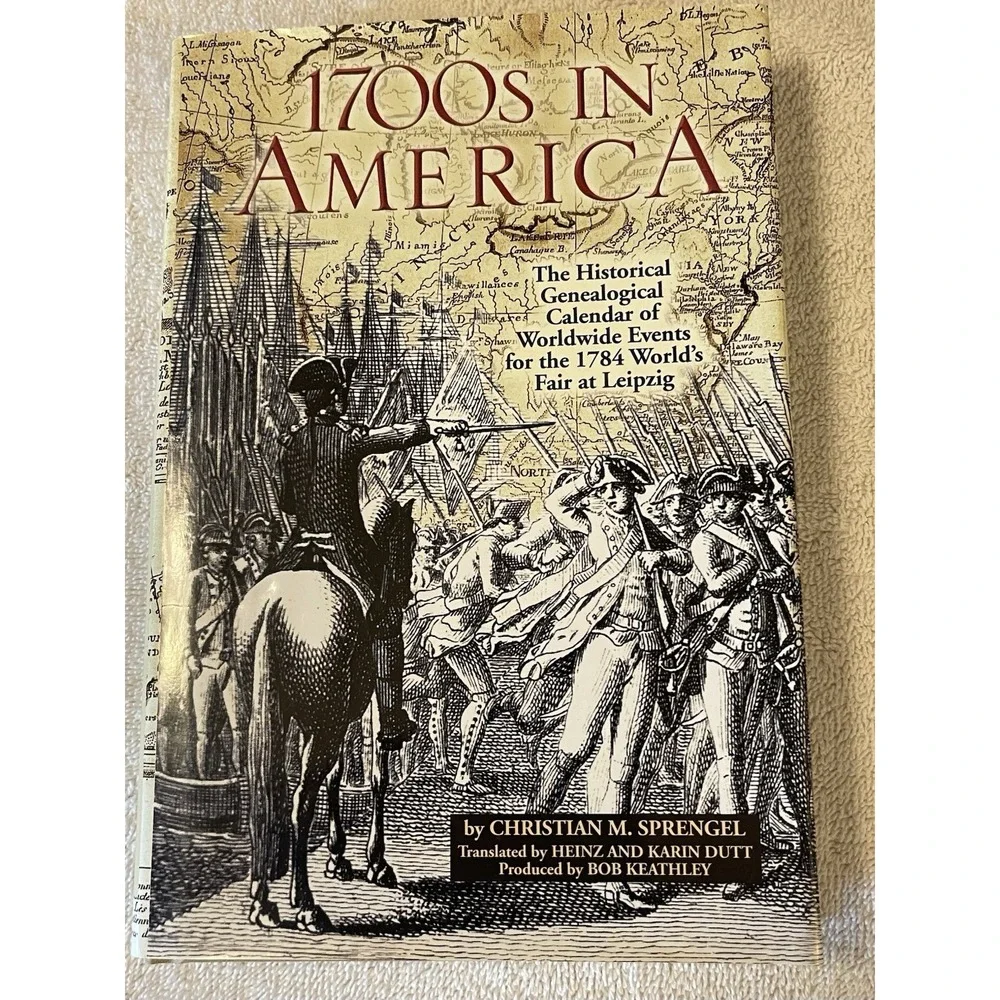 1700s In America By Christian M‎ Sprengel